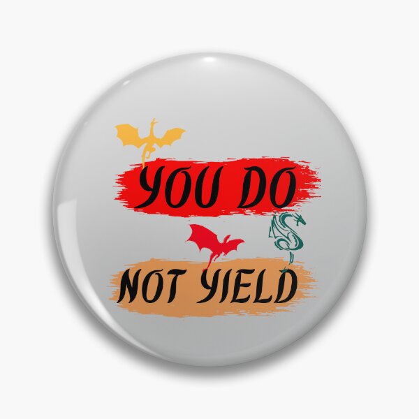Item preview, You do not yield (iron flame) designed and sold by HenryClinton.