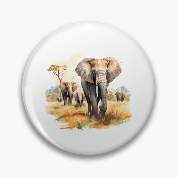 Item preview, Elephant Portrait designed and sold by ElephantVibes.