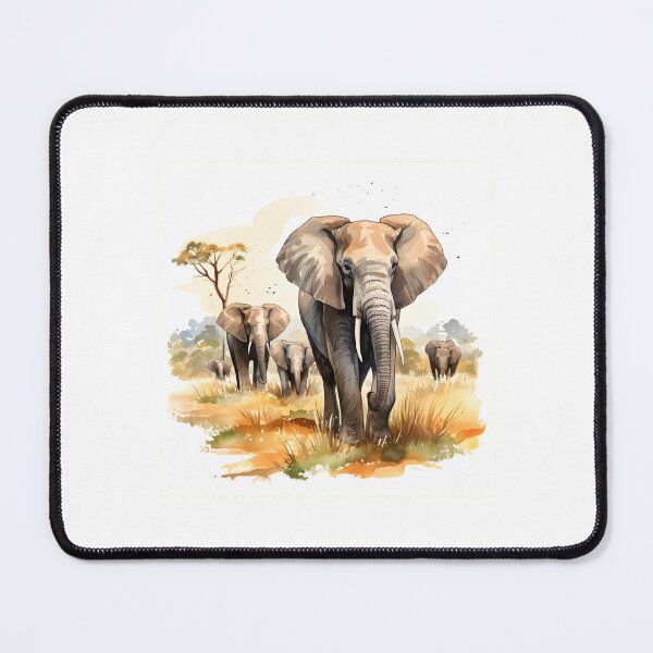 Item preview, Elephant Portrait designed and sold by ElephantVibes.
