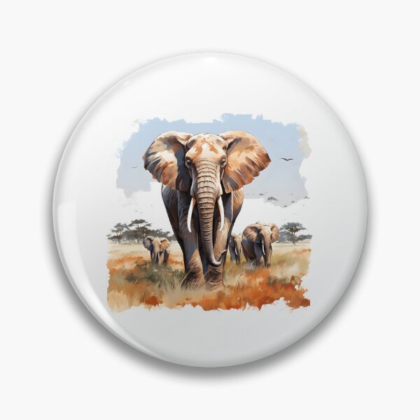 Item preview, Elephant Portrait designed and sold by ElephantVibes.