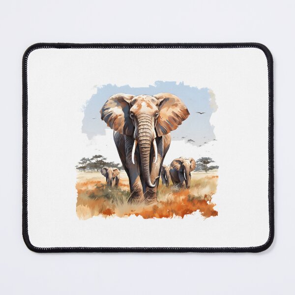 Item preview, Elephant Portrait designed and sold by ElephantVibes.