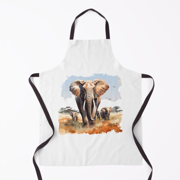 Item preview, Elephant Portrait designed and sold by ElephantVibes.