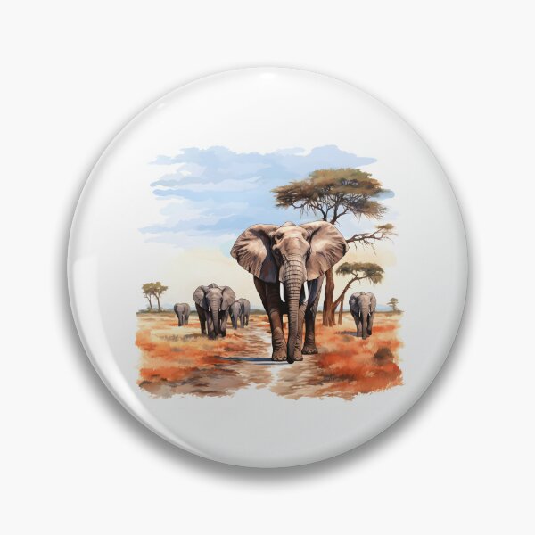 Item preview, Elephant Portrait designed and sold by ElephantVibes.
