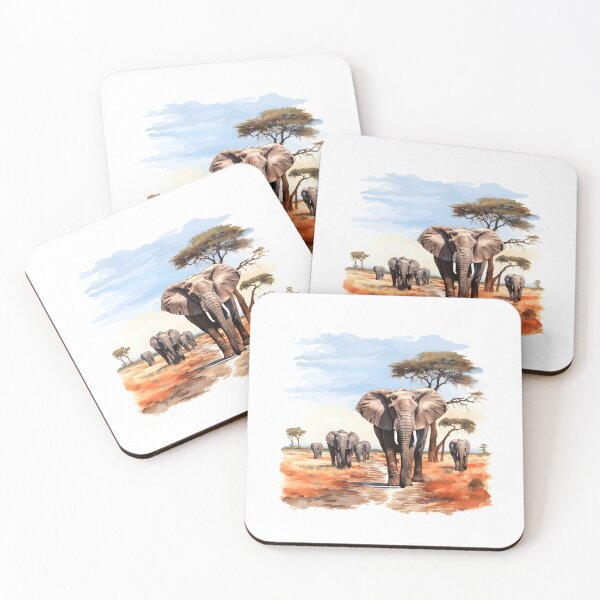 Item preview, Elephant Portrait designed and sold by ElephantVibes.