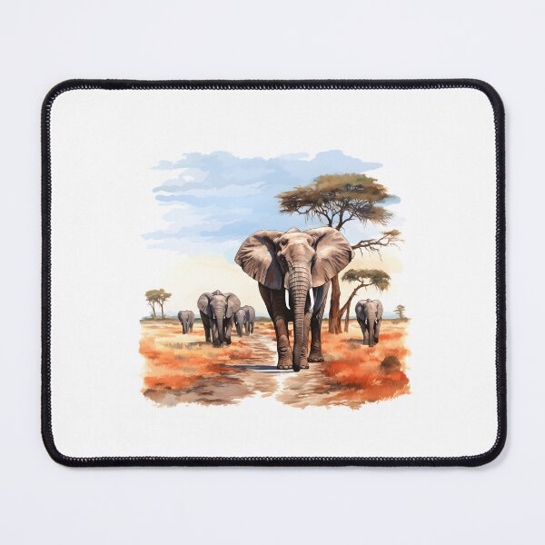 Item preview, Elephant Portrait designed and sold by ElephantVibes.