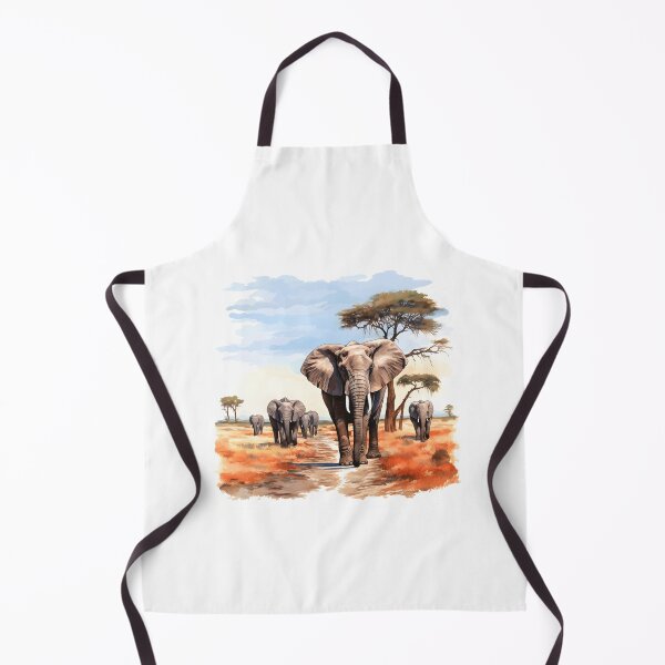 Item preview, Elephant Portrait designed and sold by ElephantVibes.