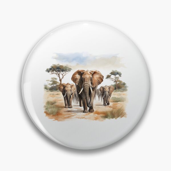 Item preview, Elephant Portrait designed and sold by ElephantVibes.