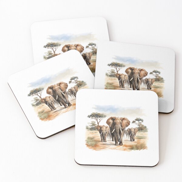 Item preview, Elephant Portrait designed and sold by ElephantVibes.