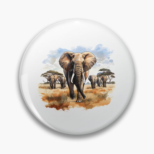 Item preview, Elephant Portrait designed and sold by ElephantVibes.