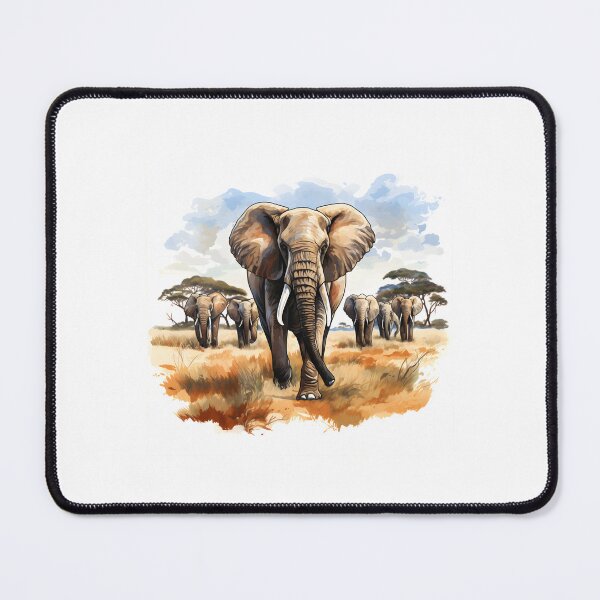 Item preview, Elephant Portrait designed and sold by ElephantVibes.