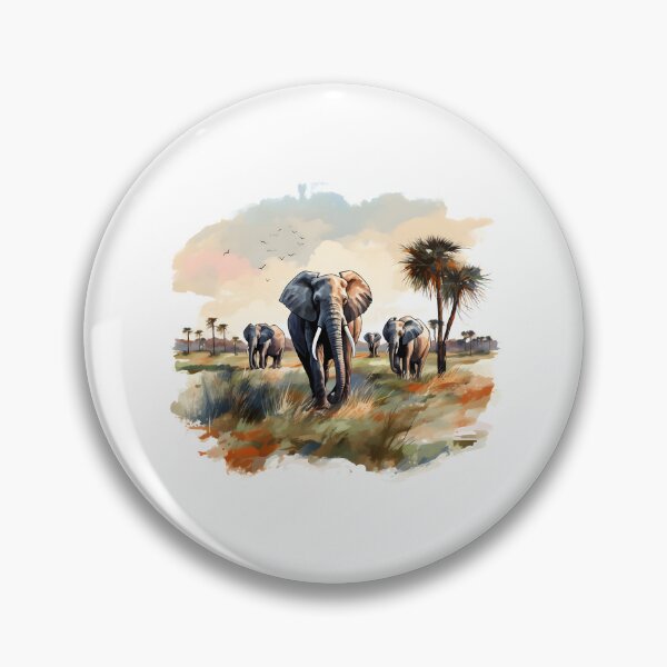 Item preview, Elephant Portrait designed and sold by ElephantVibes.