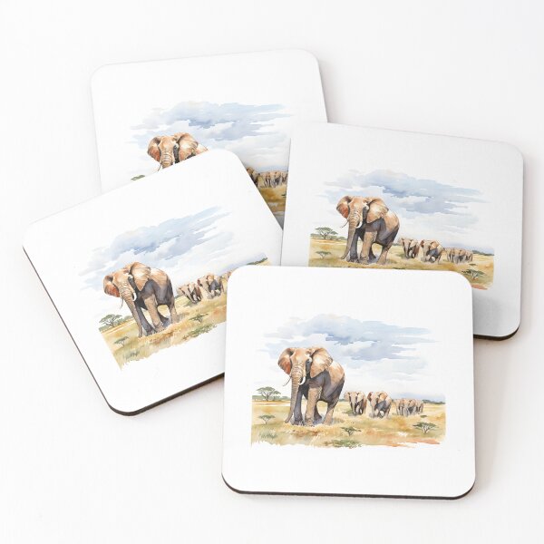 Item preview, Elephant Portrait designed and sold by ElephantVibes.