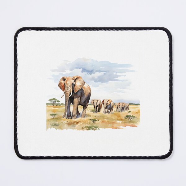 Item preview, Elephant Portrait designed and sold by ElephantVibes.