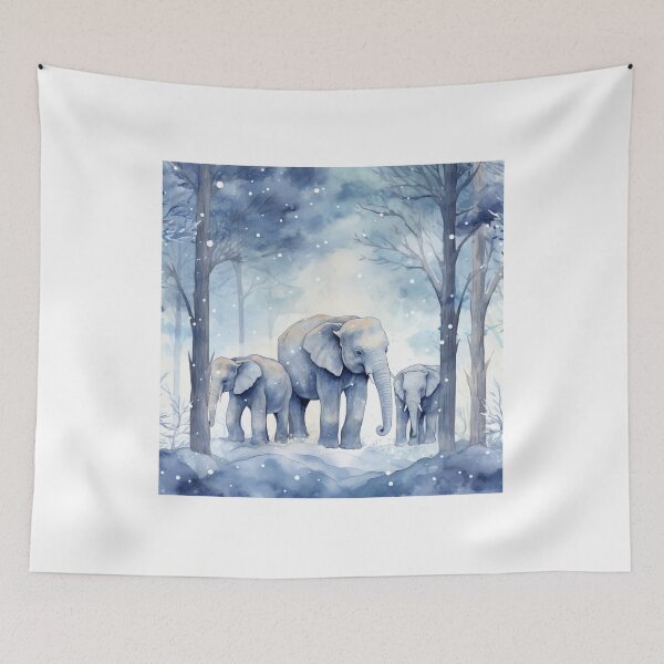 Item preview, Elephant Portrait designed and sold by ElephantVibes.
