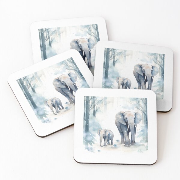 Item preview, Elephant Portrait designed and sold by ElephantVibes.