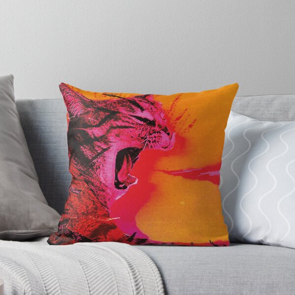 Item preview, Fire-Breathing Energetic Cat designed and sold by Zilo Arts.