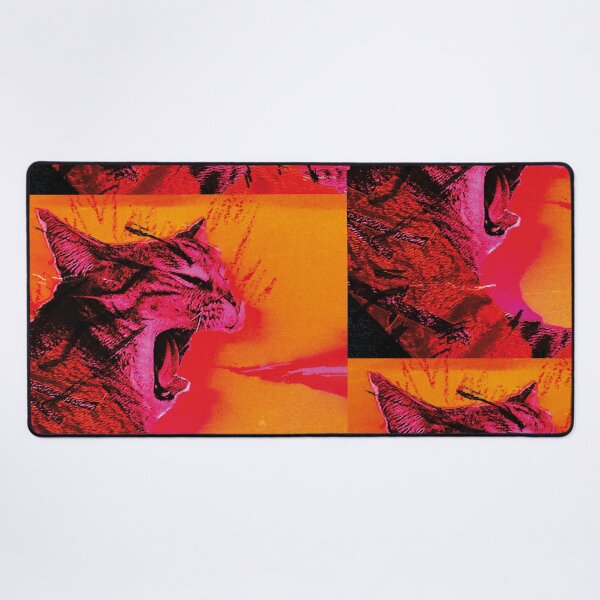 Item preview, Fire-Breathing Energetic Cat designed and sold by Zilo Arts.