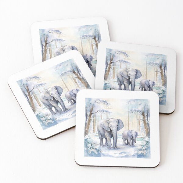 Item preview, Elephant Portrait designed and sold by ElephantVibes.