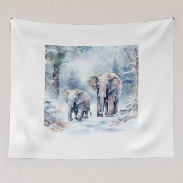 Item preview, Elephant Portrait designed and sold by ElephantVibes.