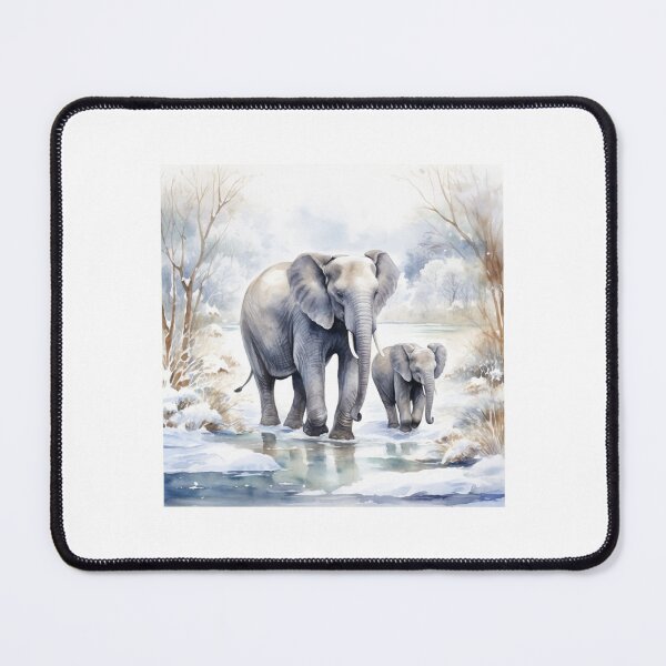Item preview, Elephant Portrait designed and sold by ElephantVibes.