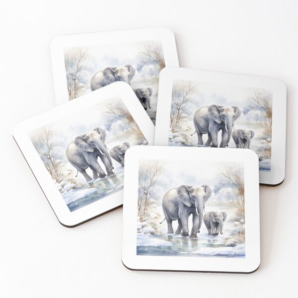 Item preview, Elephant Portrait designed and sold by ElephantVibes.