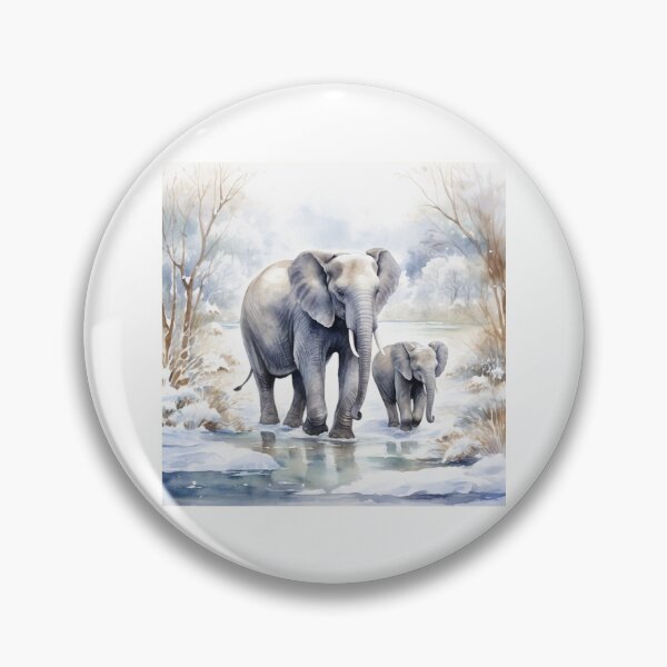Item preview, Elephant Portrait designed and sold by ElephantVibes.