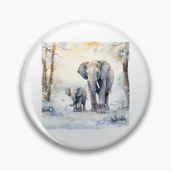Item preview, Elephant Portrait designed and sold by ElephantVibes.