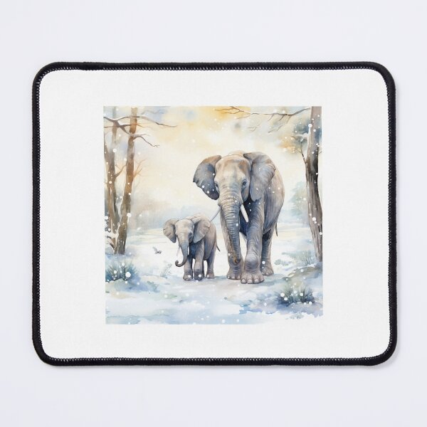 Item preview, Elephant Portrait designed and sold by ElephantVibes.