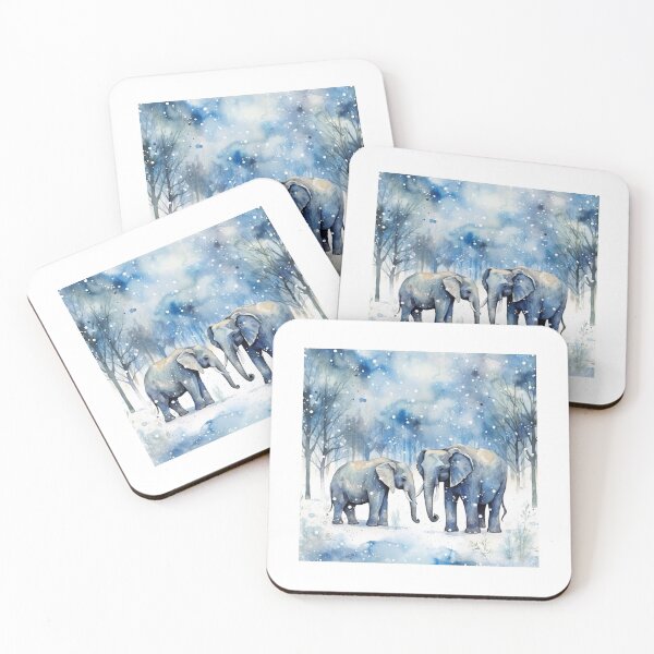 Item preview, Elephant Portrait designed and sold by ElephantVibes.