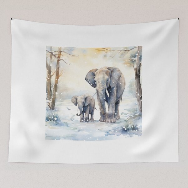 Item preview, Elephant Portrait designed and sold by ElephantVibes.