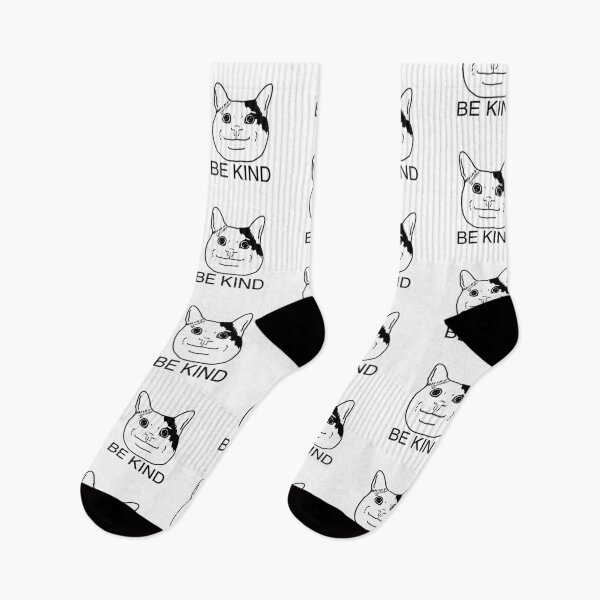 Item preview, be kind cat meme quotes designed and sold by cosmoshroom.