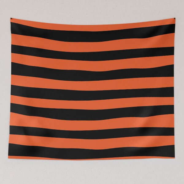 Item preview, Black & Orange Stripes Pattern designed and sold by TeraiNB.