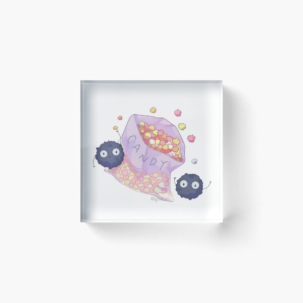 Black snack!! Acrylic Block