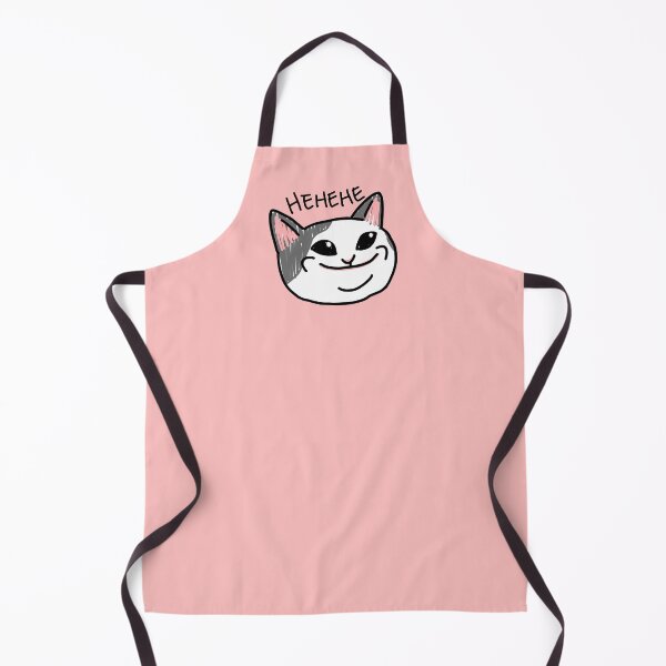 Item preview, Pop cat meme hehehe (pink) designed and sold by LifeWithMeme.
