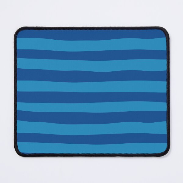Item preview, Dark Blue & Turquoise Stripes Pattern designed and sold by TeraiNB.