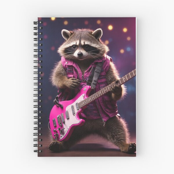 Item preview, Mapache Guitarrista designed and sold by JDavid44.