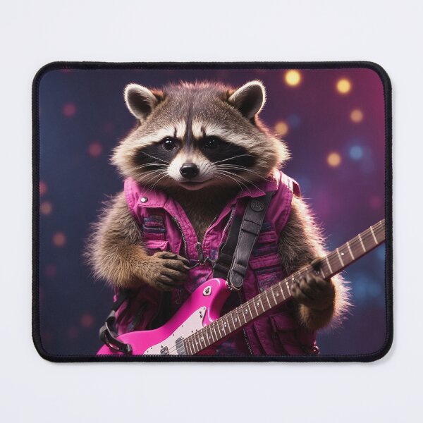 Item preview, Mapache Guitarrista designed and sold by JDavid44.