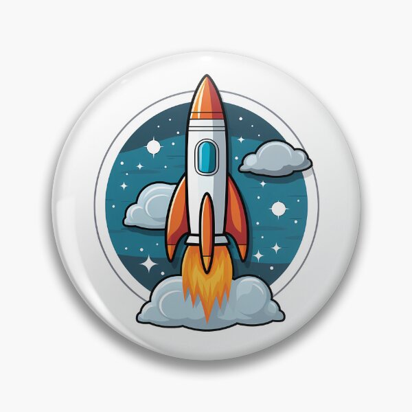 Item preview, Rocket Space Lover Spaceship designed and sold by KD Merch.