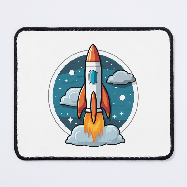 Item preview, Rocket Space Lover Spaceship designed and sold by KD Merch.