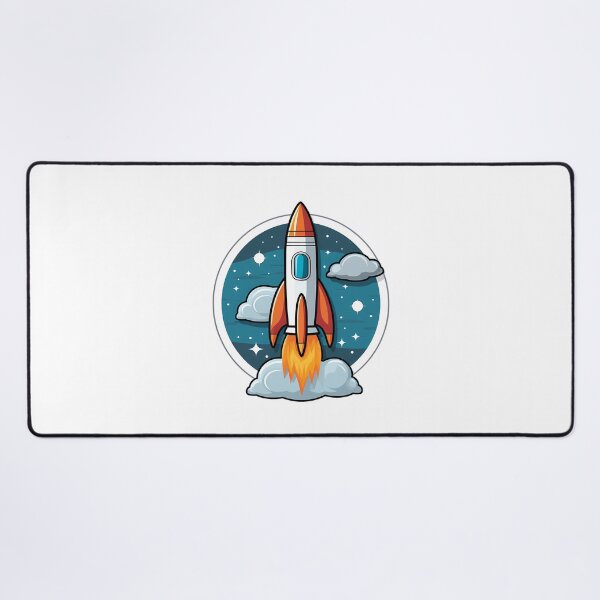 Item preview, Rocket Space Lover Spaceship designed and sold by KD Merch.