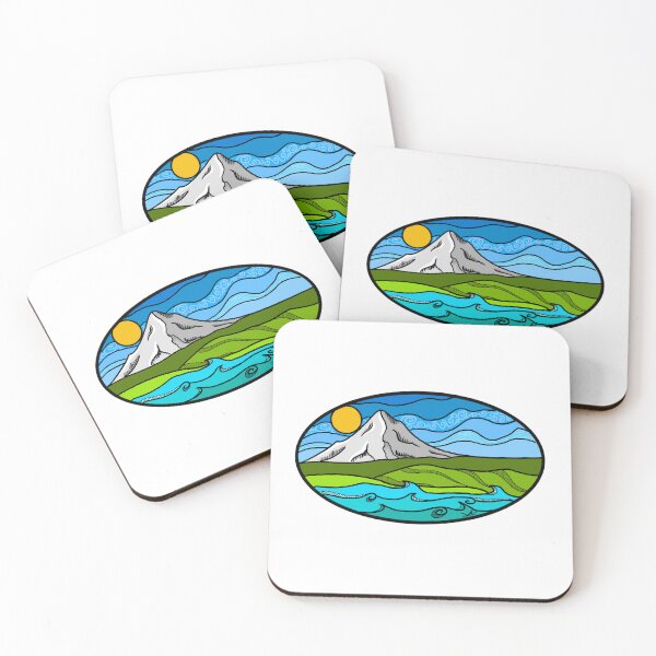 Item preview, Mt. Hood to the Pacific Coast  designed and sold by Fernheart Designs.