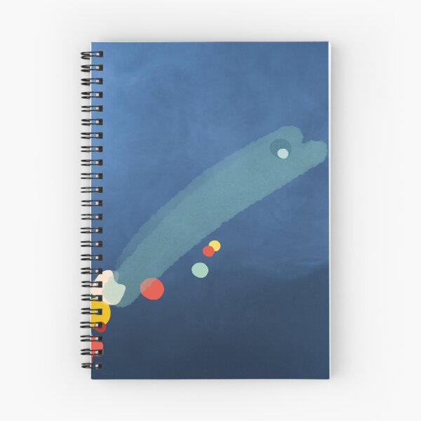 Item preview, Joan Miro Inspired Abstract Blue Sea with Dolphin  designed and sold by bettypure.