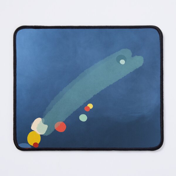 Item preview, Joan Miro Inspired Abstract Blue Sea with Dolphin designed and sold by bettypure.
