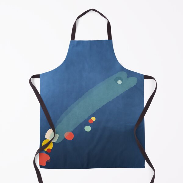 Item preview, Joan Miro Inspired Abstract Blue Sea with Dolphin  designed and sold by bettypure.