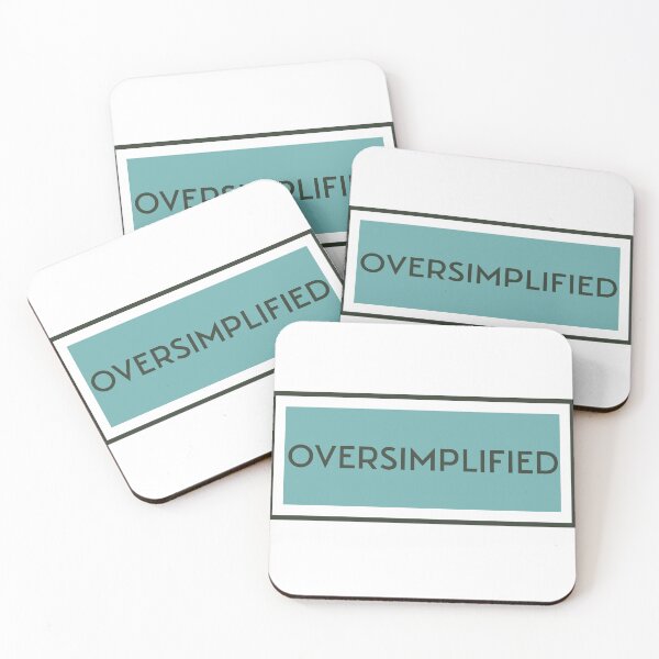 Item preview, Oversimplified Design Gift for people who like to oversimplify things, Neurodivergence designed and sold by CORINNE W.