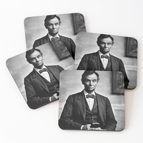 Item preview, Abraham Lincoln Using a Cell Phone designed and sold by ConClaviConDio.