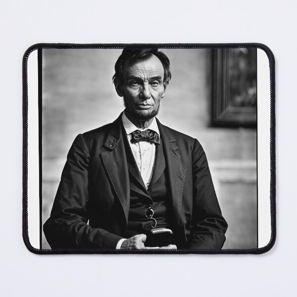 Item preview, Abraham Lincoln Using a Cell Phone designed and sold by ConClaviConDio.