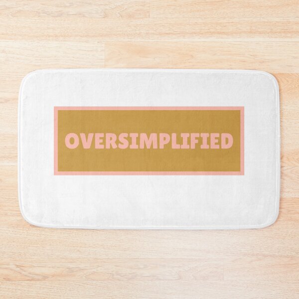 Item preview, Oversimplified Design Gift for people who like to oversimplify things, Neurodivergence designed and sold by CORINNE W.