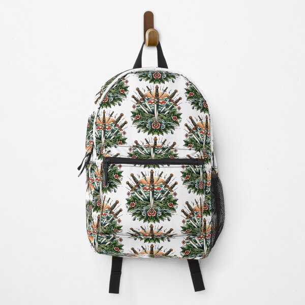 Item preview, DAGAS Y ROSAS TATTOO TRADICIONAL designed and sold by Moodvibehub.