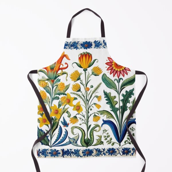 Item preview, Heritage Garden: Exquisite Floral Ceramic Print designed and sold by 21 Dragonflies.